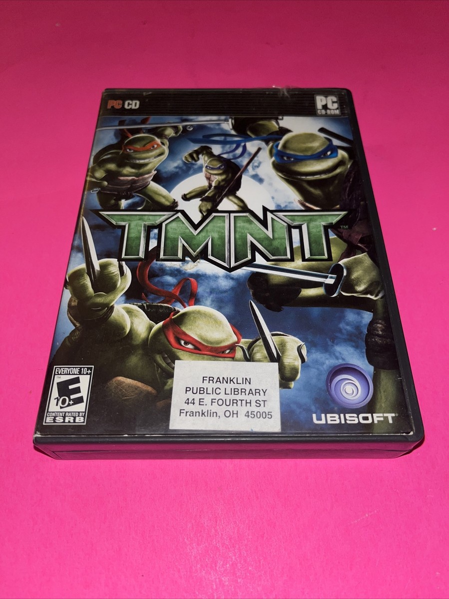 TMNT Teenage Mutant Ninja Turtles PC Ubisoft Game 2007 8888683414