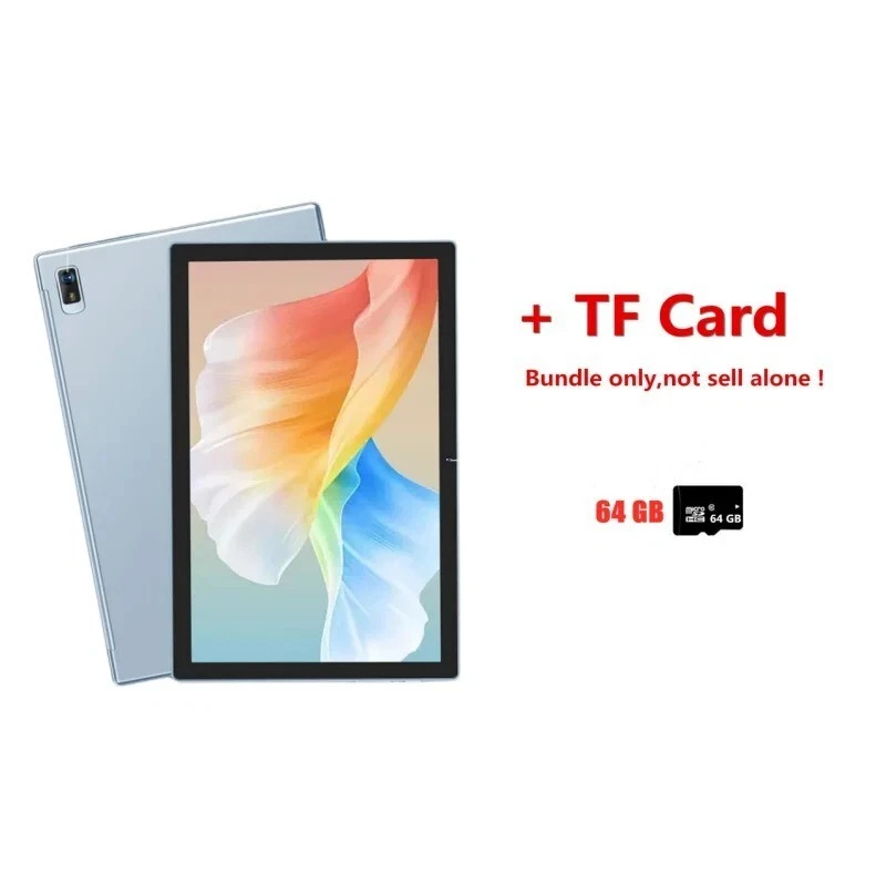 Tablette PC Android 12 Octa-Core batterie Type-C 4 Go de RAM 64 Go de ROM, 2024 - Photo 2/4