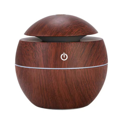 Home Holzmaserung USB Ultraschall Cool Mist ätherisches Öl Duft Luftbefeuchter