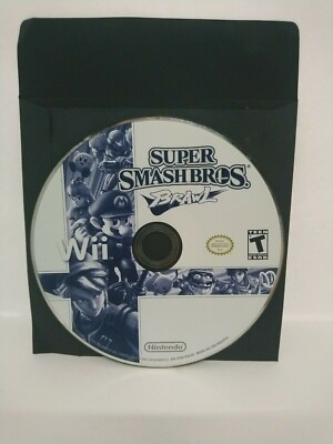 Super Smash Bros. Brawl (Wii, 2008) Disc Only