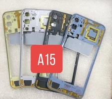 For Samsung Galaxy A15 4G 5G Frame Middle Bezel Plate Power and volume button