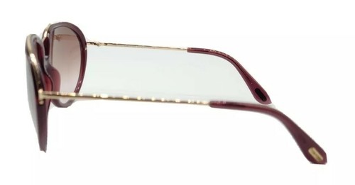 NEW TOM Ford FAYE TF281 71T SUNGLASSES .61-16-130. BROWN/GOLD .ITALY. $300. - Picture 5 of 6