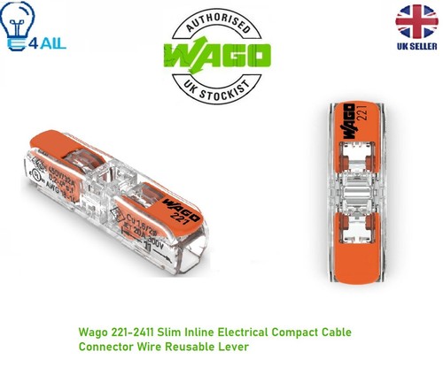 WAGO 221 Series Reusable Electrical Wire Cable Connectors Compact UK - Picture 9 of 9