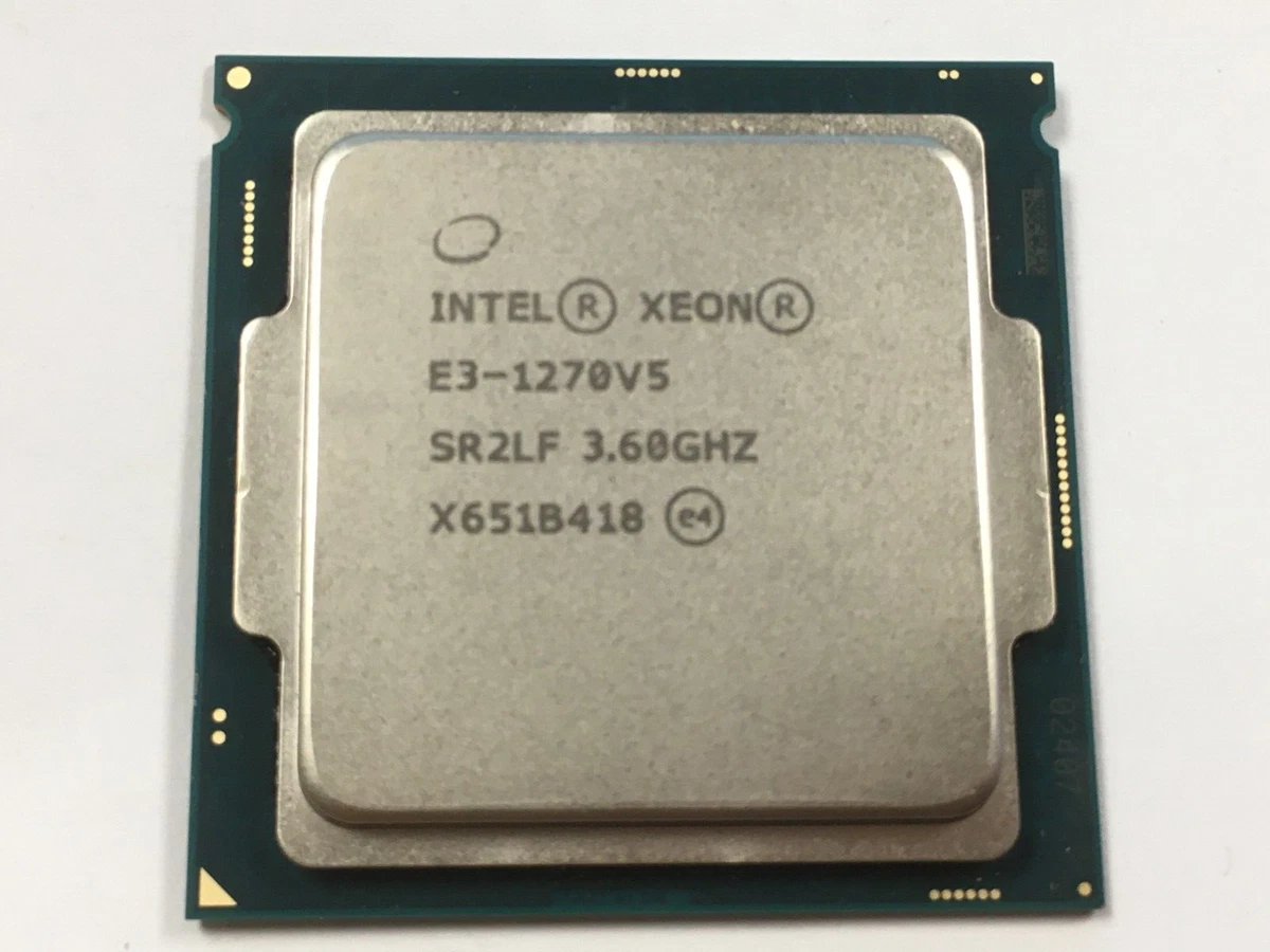 Intel Computer Intel Xeon E3-1270 V5 Processor Model Processors