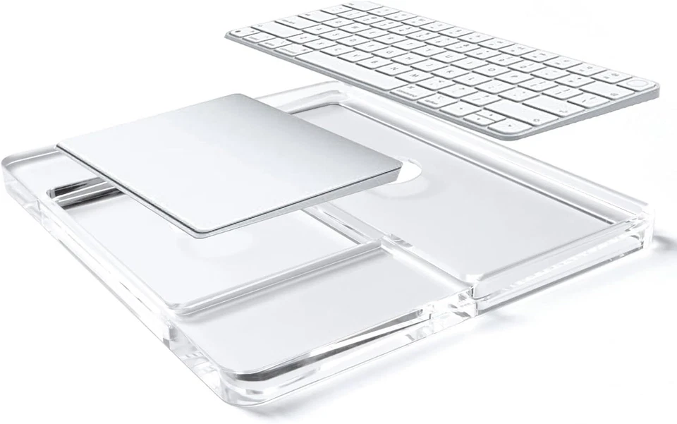 Linkeet Stand Holder for Apple Magic Keyboard and Trackpad Gen 3/2 - Acrylic - Image 2 of 4