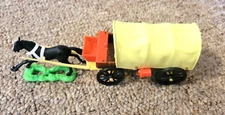 Vintage Plastic Timpo Toys Wagon 