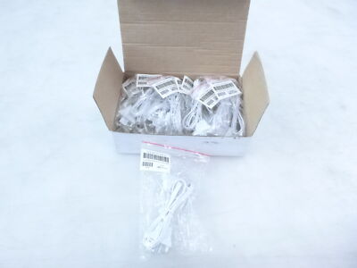 10 Pack Tresco 24'' Eurolinx Link Cord White EULNK-60-WH-A Cabinet