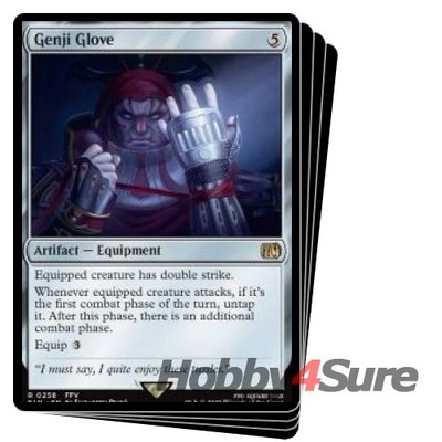 genji glove mtg final fantasy - 258 if its the first combat phase of the turn Final Fantasy X Magic: The