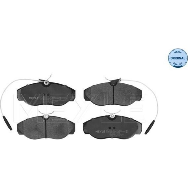 Meyle 025 217 9719 W Bremsbelagsatz FüR Fiat Peugeot Citroen Ducato Boxer 230-image