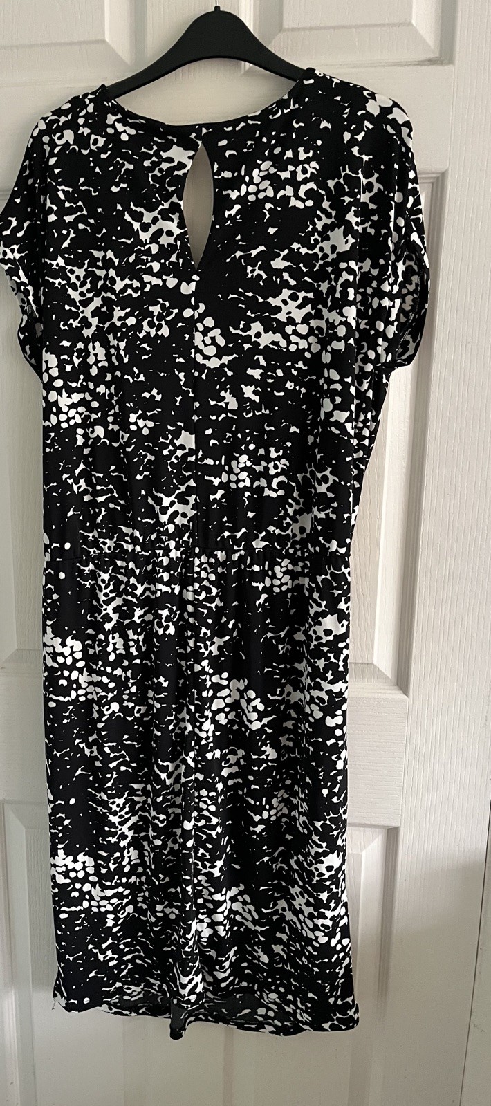 Long Tall Sally black and white midi dress size 20 WORN ONCE