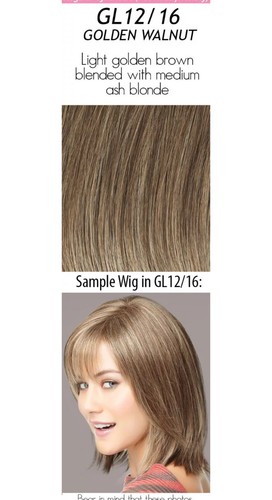 UNSPOKEN Wig by GABOR-GL12/16, Golden Walnut Lace Front, Mono Part, New/Open Box - Picture 2 of 21