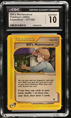 Bill's Maintenance graded CGC 10 for sale on eBay