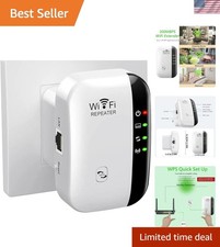 Wifi Extender Signal Booster up to 5000Sq.Ft and 55 Devices, Wifi Range Extender