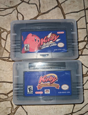 Kirby The Amazing Mirror & Nightmare in Dreamland Game Boy Gameboy Advance