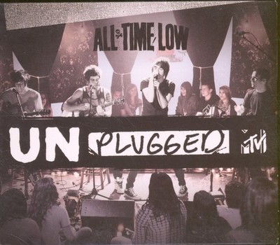 All Time Low Mtv Unplugged CD Europe Hopeless 2010 and 3 track DVD in tri-fold