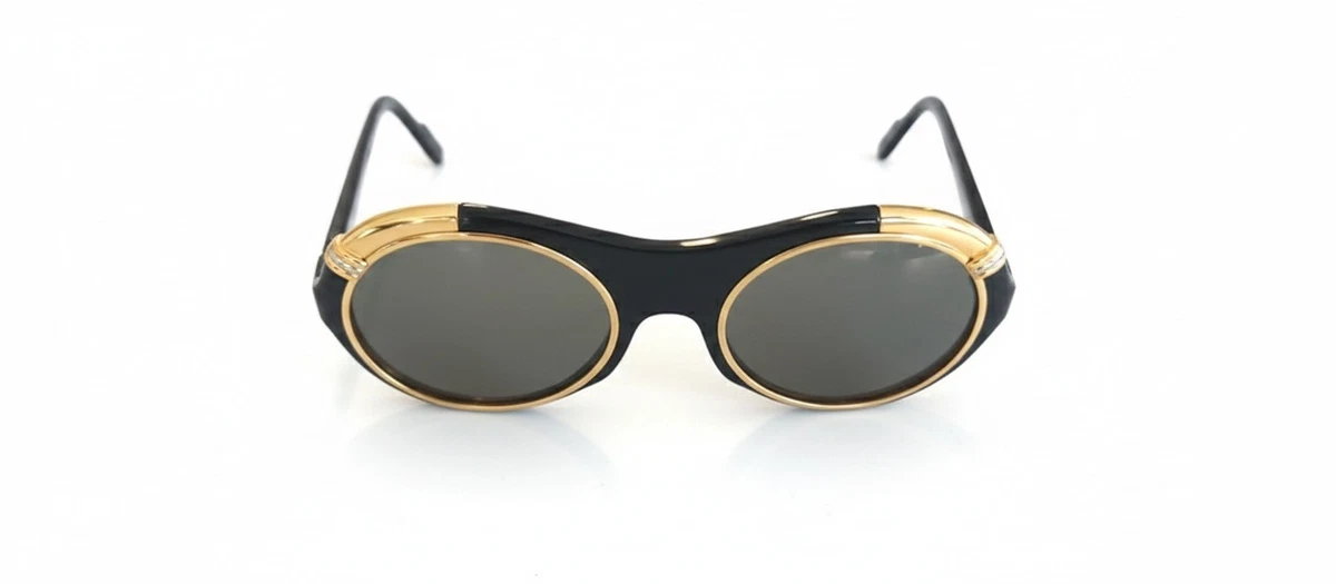 ❤️Vintage CARTIER Made in Italy Sunglasses HI2534 58 18 C66 VINTAGE CARTIER SANTOS SCREWS 56MM SUNGLASSES FRANCE 18K  main image 3