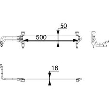 Mahle CLC 81 000P Ölkühler Motoröl für PORSCHE PANAMERA 970