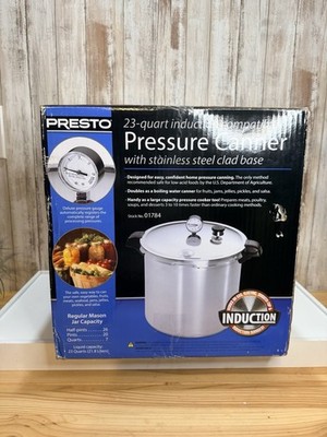 Presto 01784 Stovetop Pressure Cooker Canner Induction Compatible