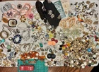 Vintage to Now Costume Estate Jewelry Lot Repair Wear Craft Harvest Some Signed