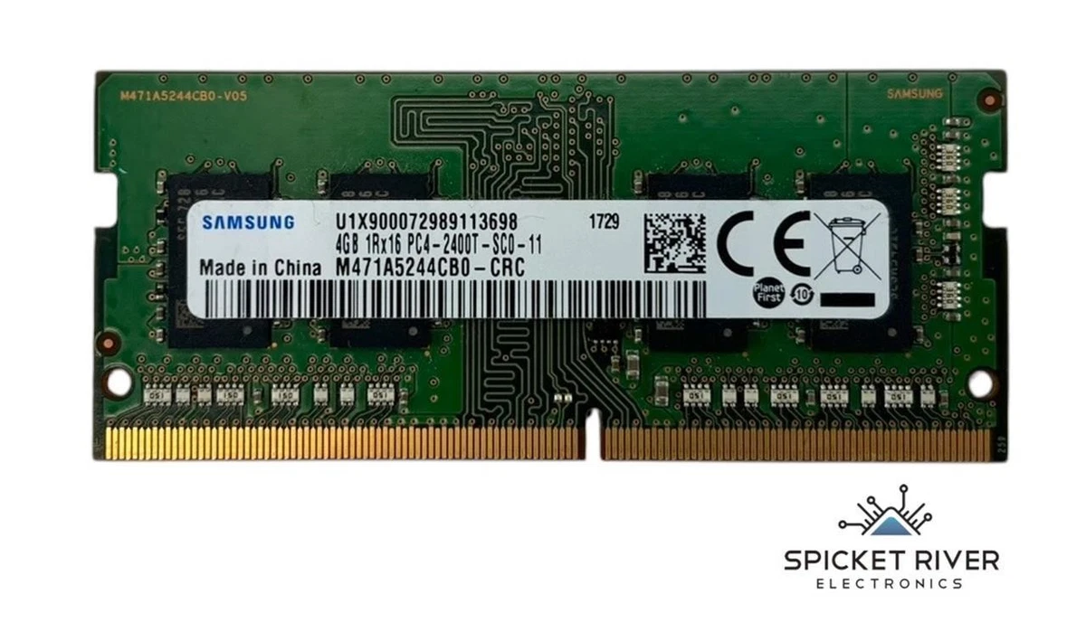 Samsung DDR4 SDRAM 4 GB Capacity per Module Memory (RAM) for sale