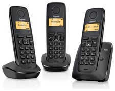 Cordless Telefono Siemens Gigaset AS120 (Dock Station E Alimentatore Inclusi)