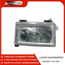 🇩🇪 LINKER SCHEINWERFER ➤ PEUGEOT 104 ♻️