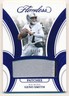 GENO SMITH 2025 PANINI FLAWLESS SAPPHIRE RAIDERS 2 COLOR JUMBO PATCH SP #09/10