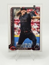 2025 Topps Baseball Update Rhett Lowder #US318 RC Rookie Debut Cincinnati Reds