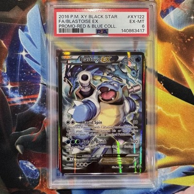 RARE PSA 6-7 Set Blastoise Ex XY122 & Charizard EX XY121 2016