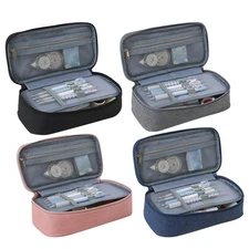 1Pc Large Capacity Pencil Case Stationery Pen Bag Marker Pen Case Cosmetic Bag