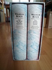 WILHELM BUSCH     Sämtliche Werke    2 Bände in Schuber     c bertelsmann (S)