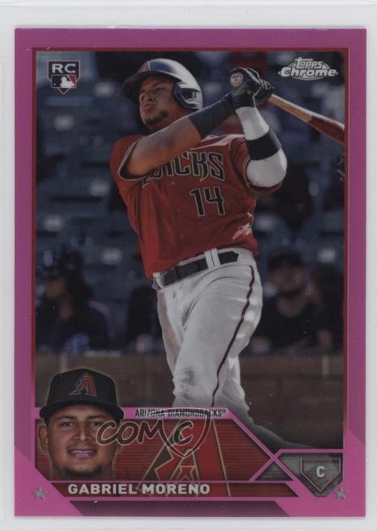 2023 Topps Chrome Update Pink Refractor Gabriel Moreno #USC36 1l2n