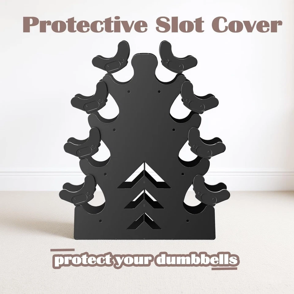 Soporte para mancuernas, no necesita instalación, soporte para pesas pequeño NUEVO Foto 4 de 4