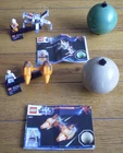 LEGO STAR WARS 9677 X-WING STARFIGHTER/YAVIN 4, 9678 TWIN-POD CLOUD CAR & BESPIN