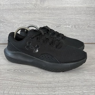 Under Armour Laufschuhe UA Charged Surge 4 Herren UK 8,5 Triple Black Comfort