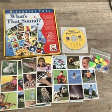 Discovery Toys Whats That Sound Game 2004 Bin...