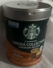 Starbucks Crema Collection Premium Instant Salted Caramel Flavored Coffee, 7.12