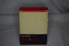 Polaroid Land Roll Film Color 75 Speed Type 48 Expired SEALED 6 color pictures