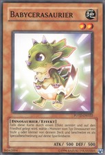YuGiOh Babycerasaurier POTD-DE022 Common EX 1st
