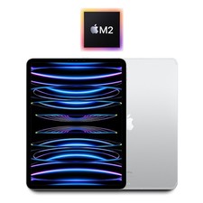 New 2022 Apple iPad Pro 6 128GB WiFi/Unlocked 12.9" Silver MP1Y3LZA