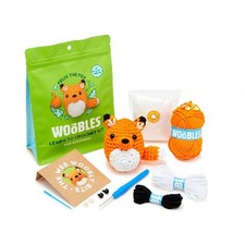 The Woobles Beginner Crochet Amigurumi Kits - Fox