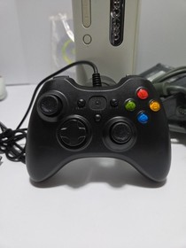 Microsoft Xbox 360 Console Bundle 2 Controllers 17 Games Hard Drive Headset