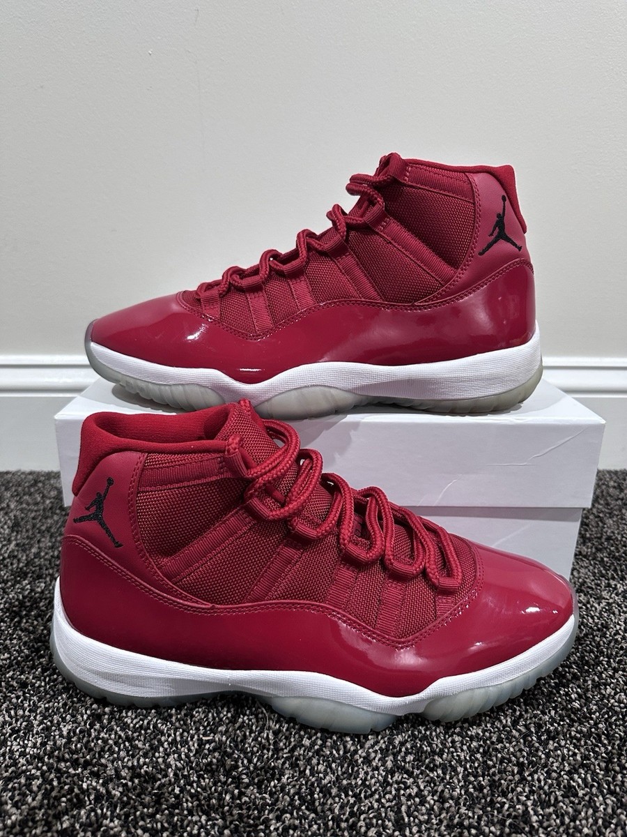 Jordan Brand Retro 11 All Red “Win Like 96” Sneakers | eBay