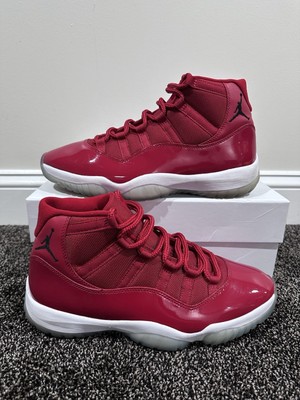 Jordan Brand Retro 11 All Red “Win Like 96” Sneakers | eBay