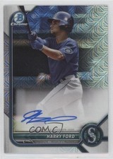 2022 Bowman Mega Box Chrome Mojo Auto Harry Ford #BMA-HF Auto 0u56