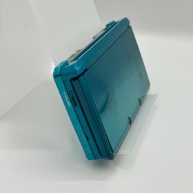Nintendo 3DS region free Aqua Blue console / Charger / SD card