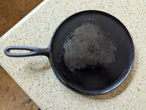 Wagner 1108A Cast Iron Griddle Flat-Bottomed Vintage