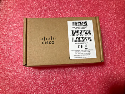 New Cisco Meraki  MA-SFP-10GB-LR 600-22090-C 10GBASE-LR 1310nm 10km LC SMF