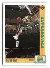 1991-92 Upper Deck #173 Shawn Kemp Seattle SuperSonics