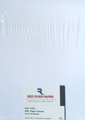 Red River, Printing Paper,  Canvas-Textured, Art, Inkjet, 60 lb. Weight. NEW!